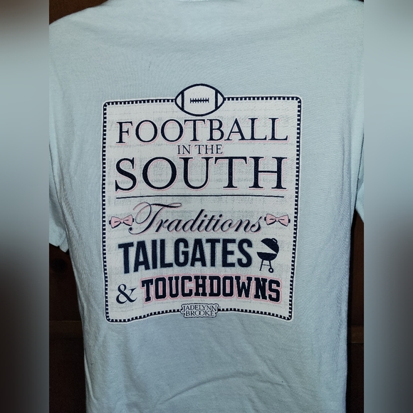 Jadelynn Brooke Football Tee - Picture 4 of 4